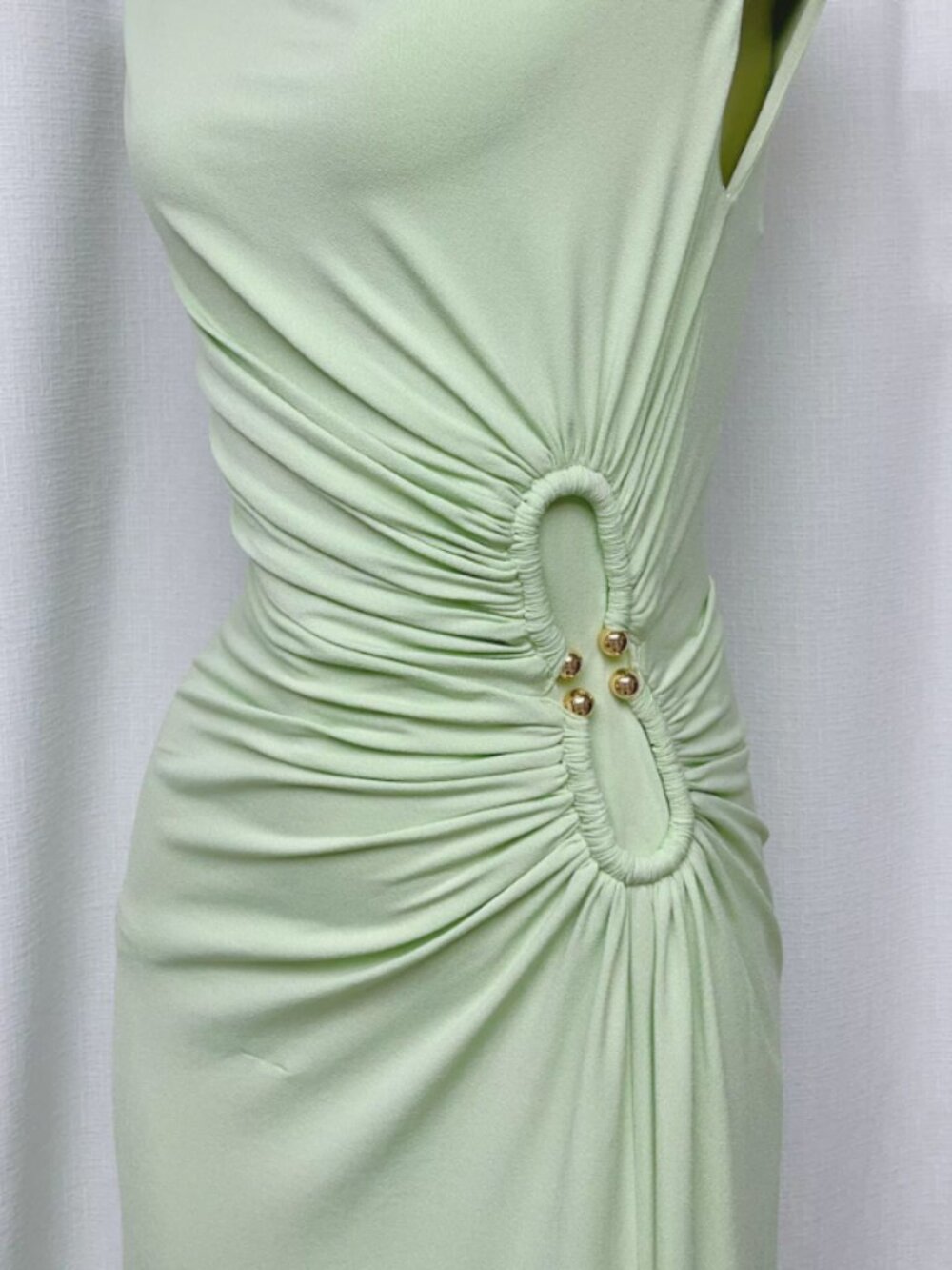 BEST Sheike Cassidy Maxi Dress AU6/US2 Sage Green - Picture 6 of 7